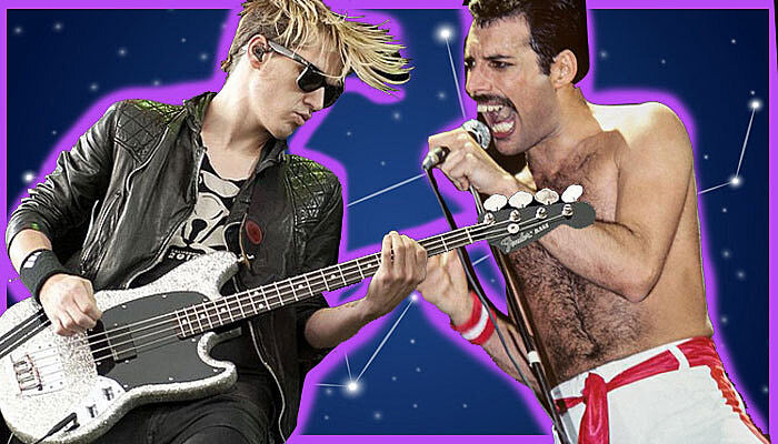 virgo musicians mikey way freddie mercury my chemical romance queen