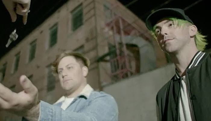 alex gaskarth kayzo up in flames video