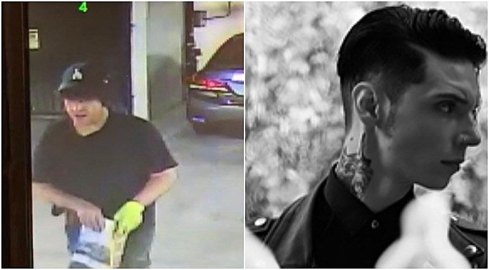 Andy Biersack BVB memorabilia stolen