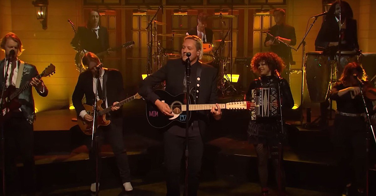 arcade fire saturday night live