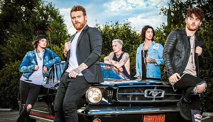 Asking Alexandria, like a house on fire tour, falling in reverse