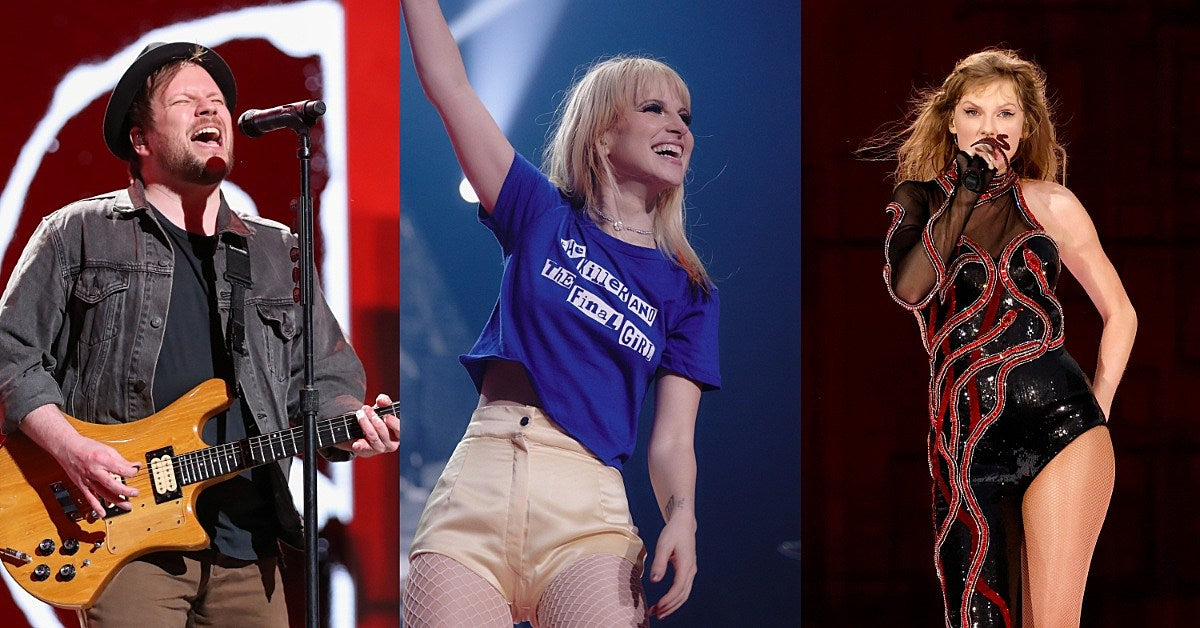 fall out boy, paramore, taylor swift