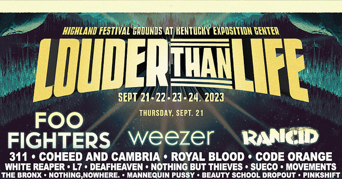 louder than life 2023 lineup