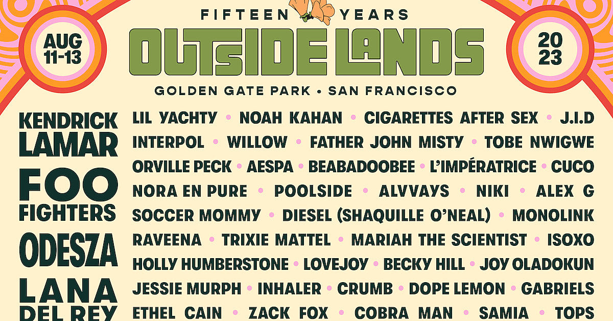 outside lands lineup