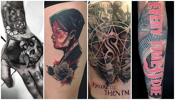 band tattoos