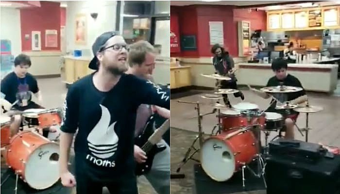 Bands play Wendy's
