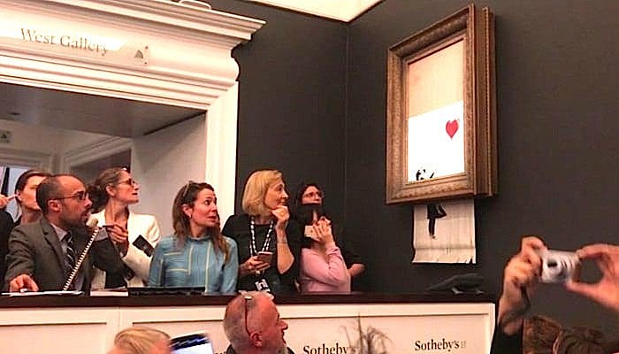Banksy Totally Shredded?
