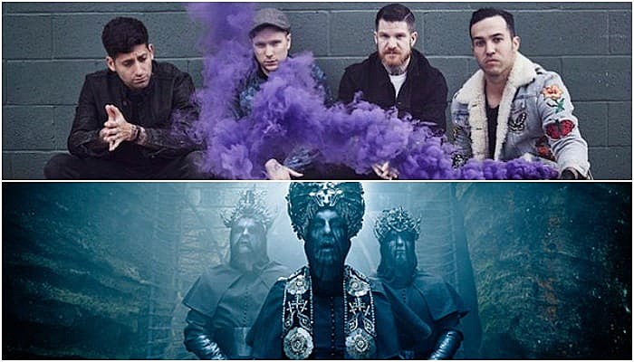 Fall Out Boy's Andy Hurley jams with Behemoth