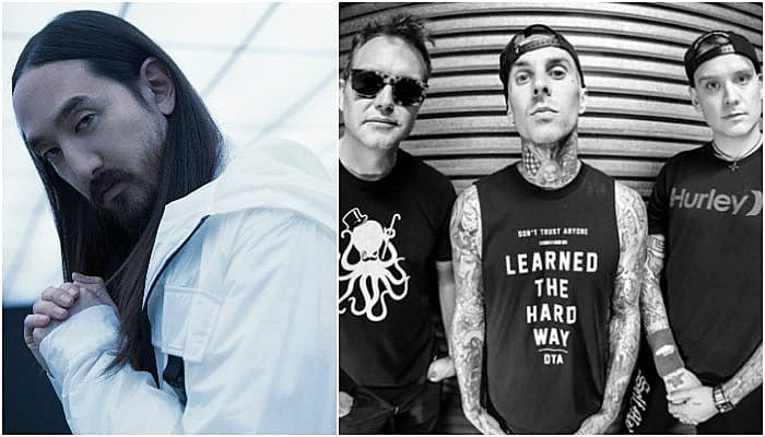 blink-182 steve aoki