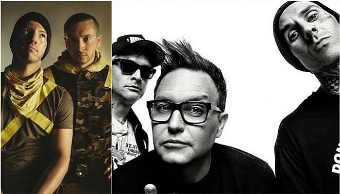 twenty one pilots, blink-182