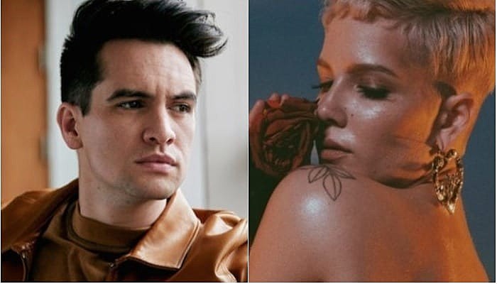 Panic! At The Disco's Brendon Urie and Halsey