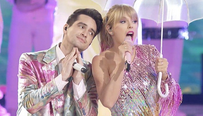 brendon urie taylor swift me bbmas 2019, miss americana, documentary, netflic