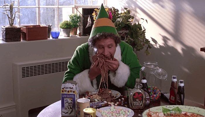 buddy the elf spaghetti