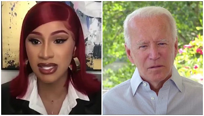 cardi b joe biden