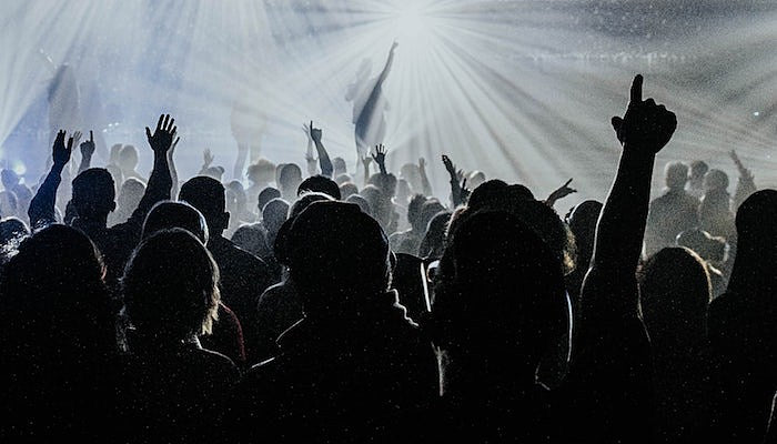 crowd photo concerts coronavirus cancelled postponed ticketmaster sonic temple epicenter