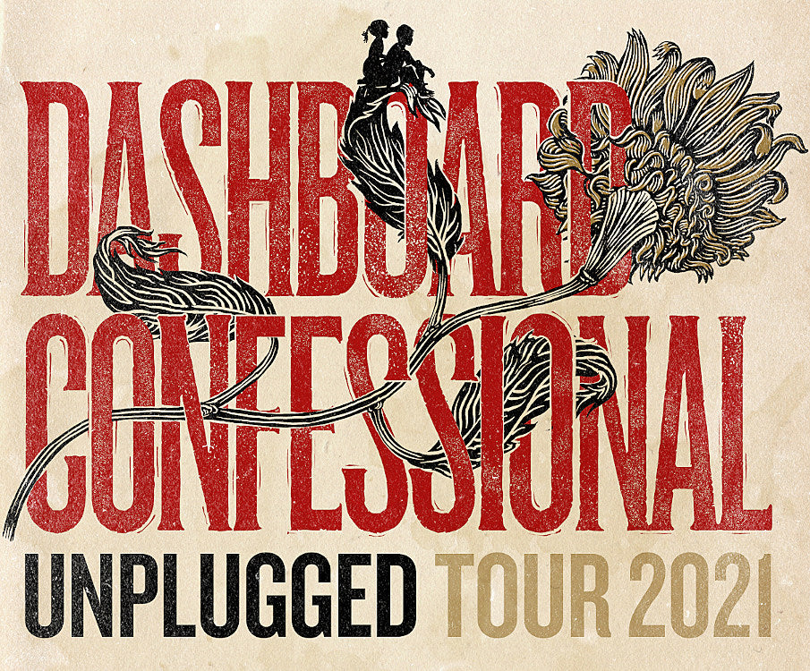 Dashboard Confessional Unplugged tour 2021