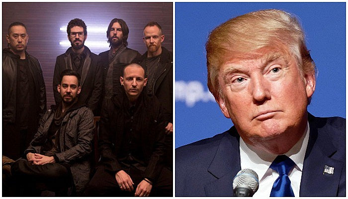 donald trump linkin park