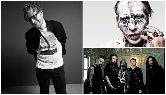 ed sheeran marilyn manson korn (1)