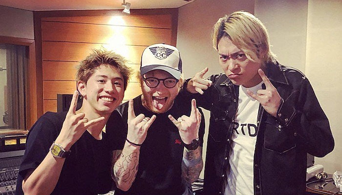 ed sheeran one ok rock studio