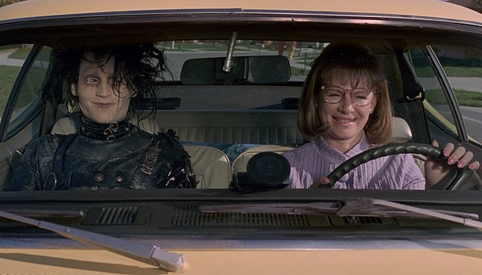 edward scissorhands driving scene hulu