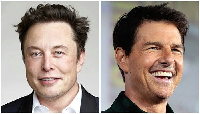 elon musk tom cruise space movie