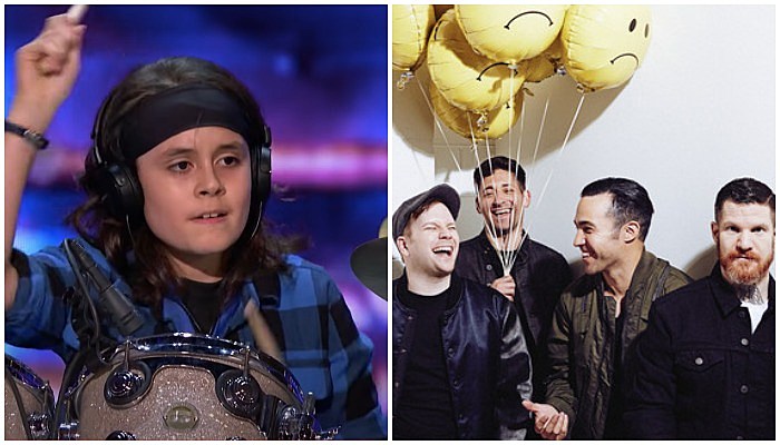 fall out boy americas got talent cover