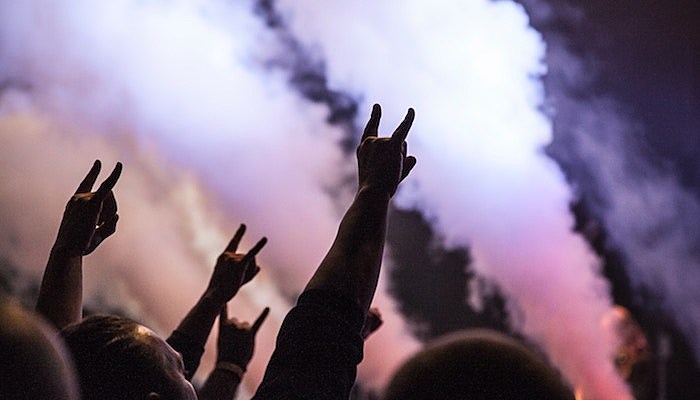 festival concert crowd rockstar disrupt festival louder than life, mayhem festival, lamb of god, megadeth tool coronavirus slam dunk