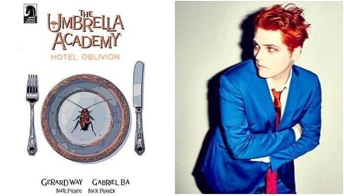 Gerard Way and his new series, Oblivion