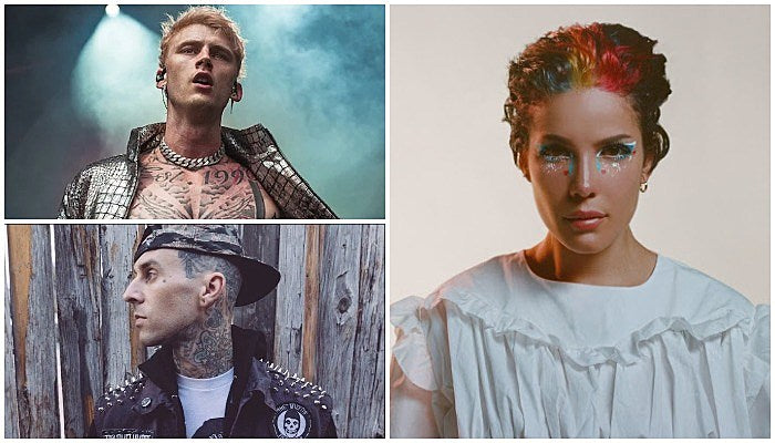 halsey machine gun kelly tracis barker