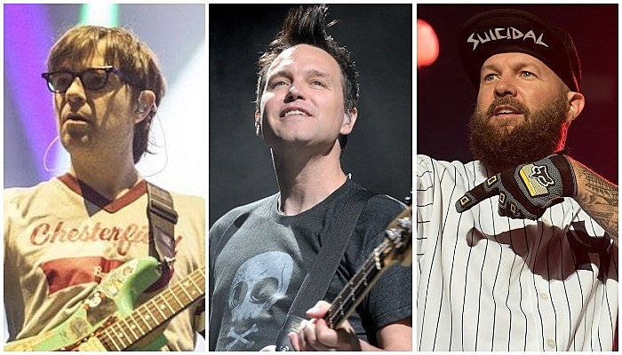 inkcarceration blink-182 weezer limp bizkit