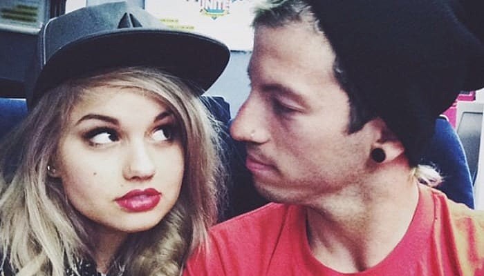 Josh Dun and Debby Ryan
