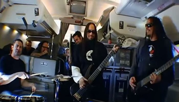 korn plane weird venues