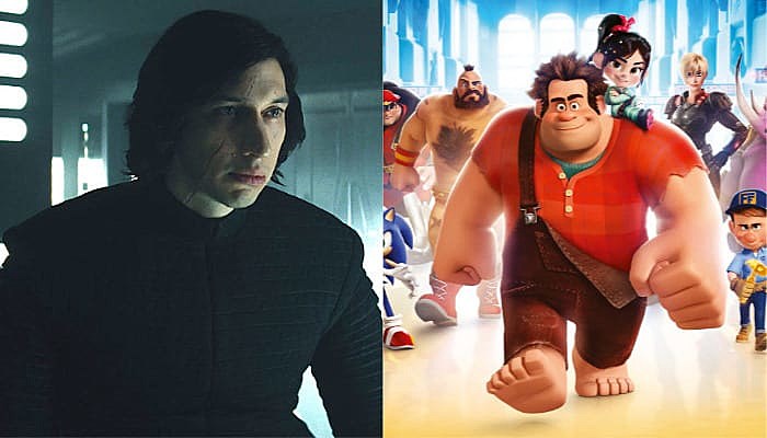 Kylo Ren joke Wreck-It Ralph Star Wars Last Jedi