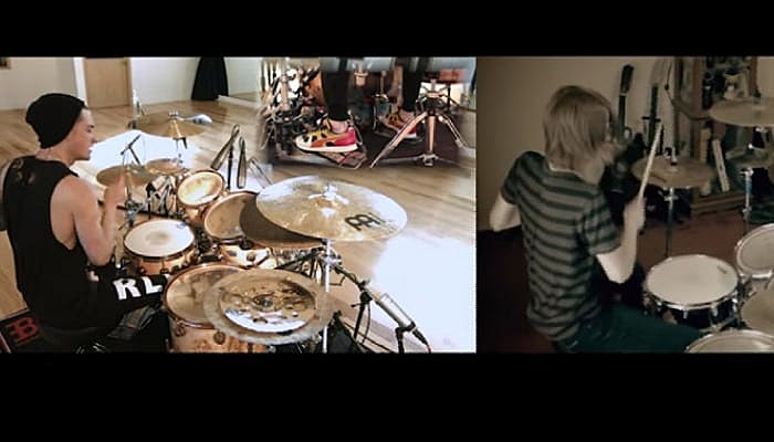 Luke Holland ten year challenge