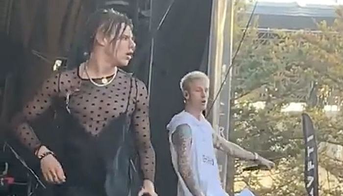 machine gun kelly yungblud warped tour