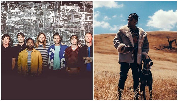 maroon 5 travis scott