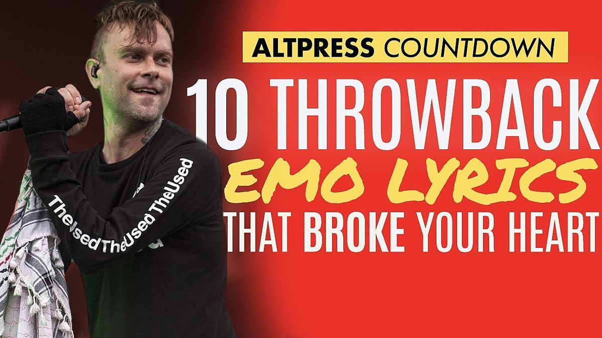 best emo lyrics