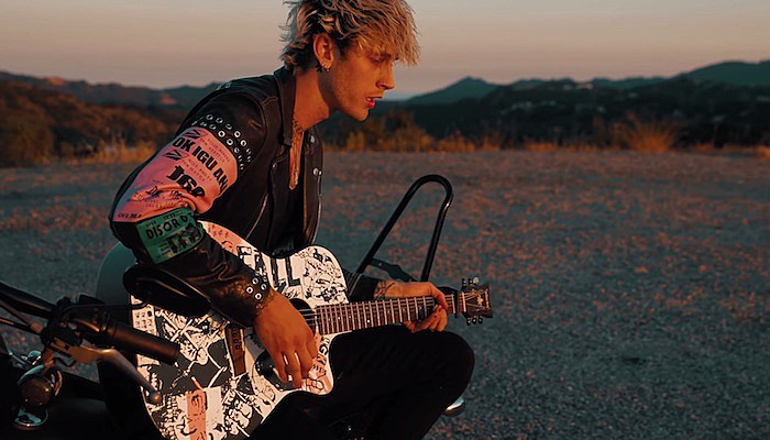 machine gun kelly blood valentine acoustic