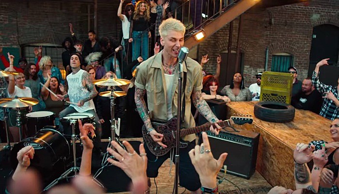 machine gun kelly mgk travis barker collab
