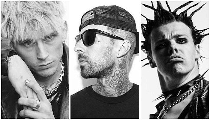 machine gun kelly travis barker blink 182 yungblud