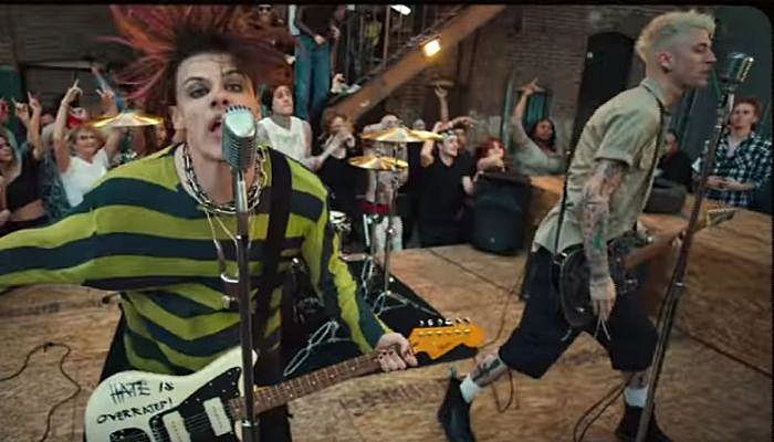 MGK, YUNGBLUD, Travis Barker collab