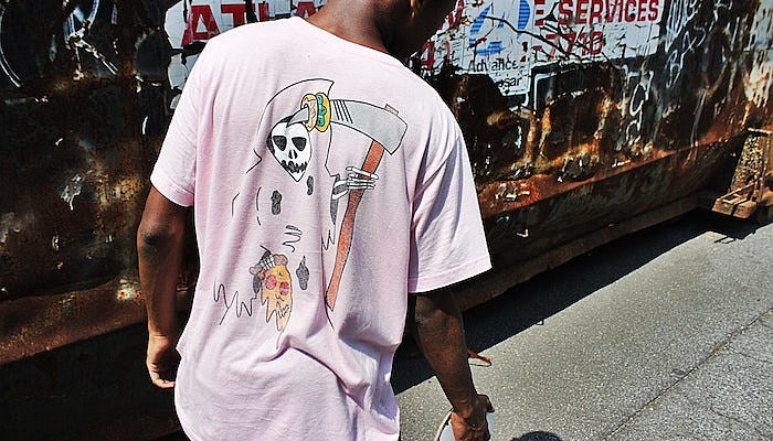 pizza shirt pop punk fashion