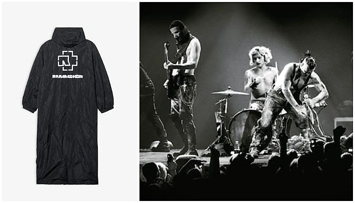 fashion loves metal, rammstein, balenciaga