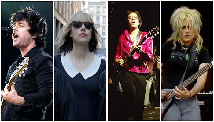 billie joe armstrong, kim shattuck, kurt bloch, donita sparks