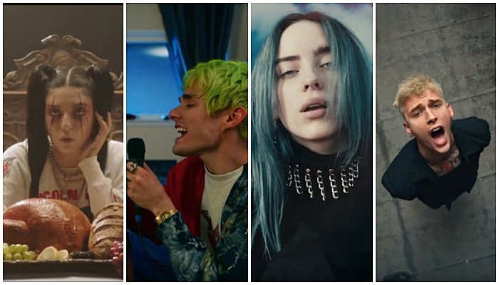 tiktok, billie eilish, deatybyromy, mgk, waterparks