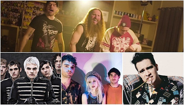Jared Dines, Vince Mindas, Austin Dickey, Paramore, My Chemical Romance, Panic! At The Disco