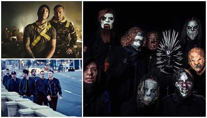 slipknot twenty one pilots linkin park
