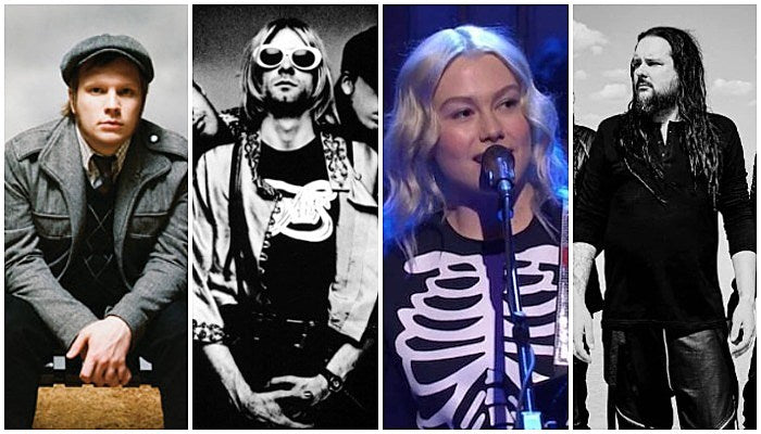 snl emo performances, fall out boy, nirvana, phoebe bridgers korn