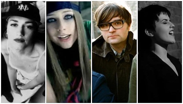 bands performances on tv shows, no doubt, avril lavigne, death cab for cutie, the cranberries