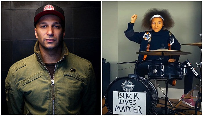 Tom Morello Nandi Bushell black lives matter cover rage against the machine